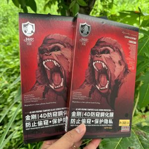 Cường lực full Kingkong 4D chống nhìn trộm hộp chính hãng