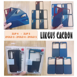 Ốp lưng Likgus các bon Samsung Zflip 3/4/5/6
