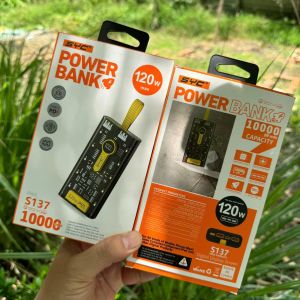 Sạc dự phòng SYC S137 10.000mAh trong suốt lộ main