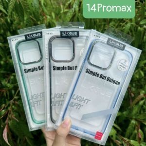 Ốp lưng Likgus viền màu cam nhôm